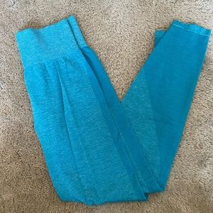 PINK by Victoria’s Secret Teal Seamless Leggings Size Large